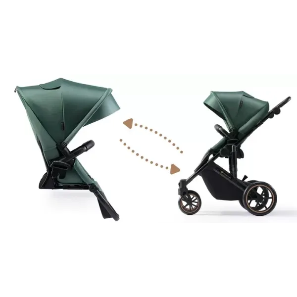 Коляска 3в1 Kinderkraft PRIME 2 Mink Pro