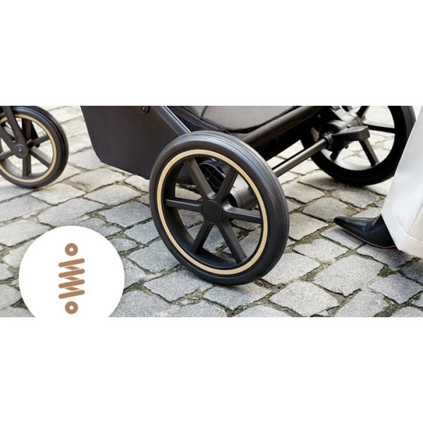 Коляска 3в1 Kinderkraft PRIME 2 Mink Pro