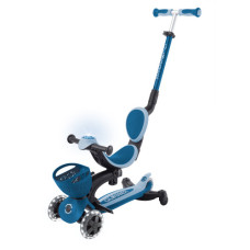 Дитячий самокат 3в1 Globber з сидінням GO UP BABY 360 LIGHTS