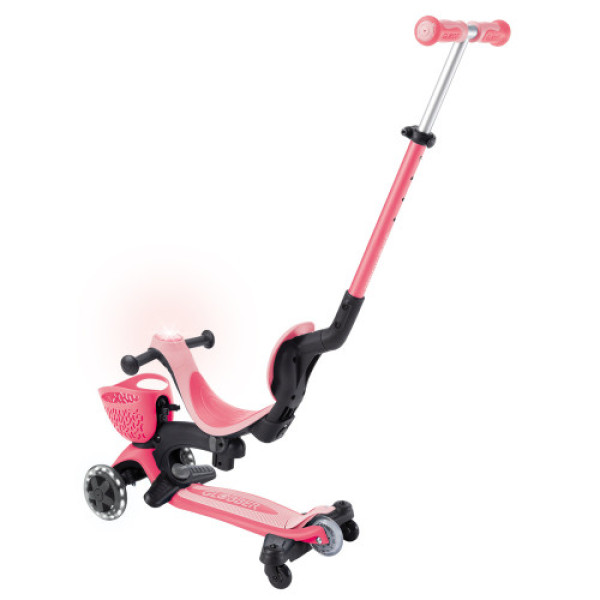 Дитячий самокат 3в1 Globber з сидінням GO UP BABY 360 LIGHTS