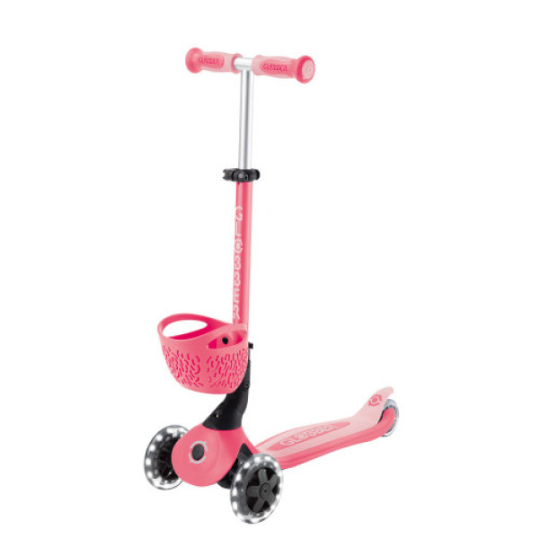Дитячий самокат 3в1 Globber з сидінням GO UP BABY 360 LIGHTS