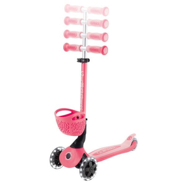 Дитячий самокат 3в1 Globber з сидінням GO UP BABY 360 LIGHTS