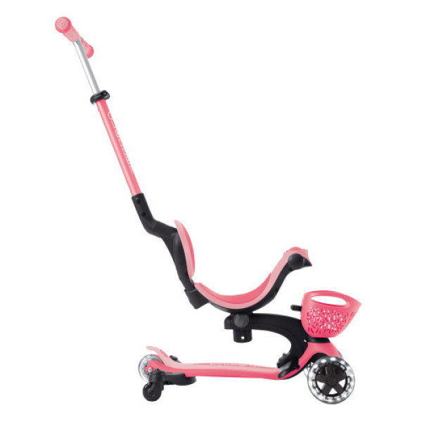 Дитячий самокат 3в1 Globber з сидінням GO UP BABY 360 LIGHTS