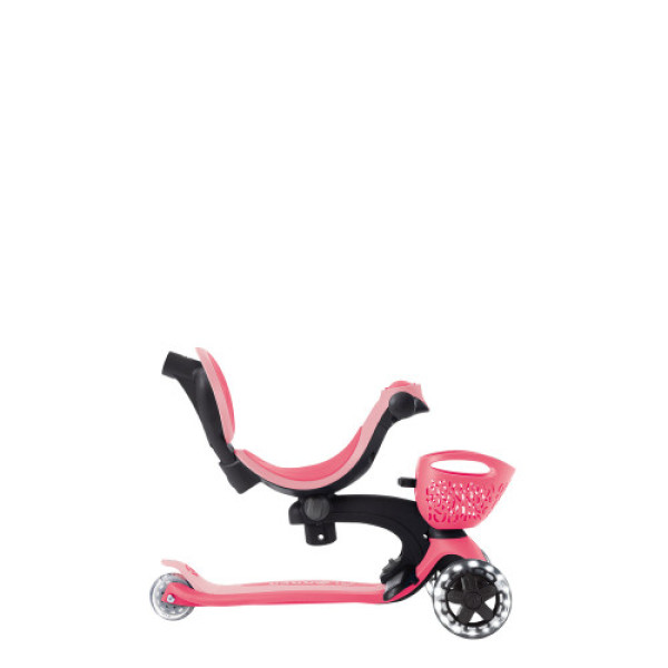 Дитячий самокат 3в1 Globber з сидінням GO UP BABY 360 LIGHTS
