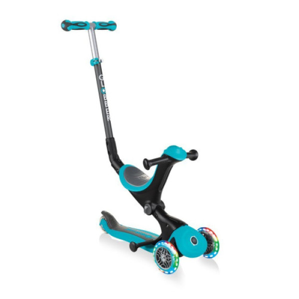Дитячий самокат 3в1 Globber з сидінням GO UP DELUXE LIGHTS