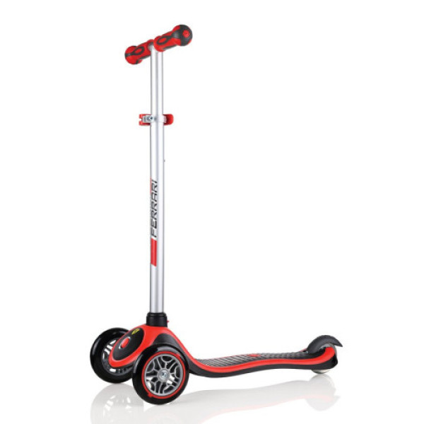 Дитячий триколісний самокат Globber PRIMO PLUS FERRARI