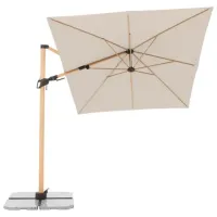 Садова парасоля Doppler ALU WOOD 2,2 x 3 м