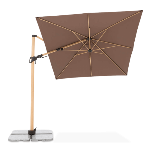 Садова парасоля Doppler ALU WOOD 2,2 x 3 м