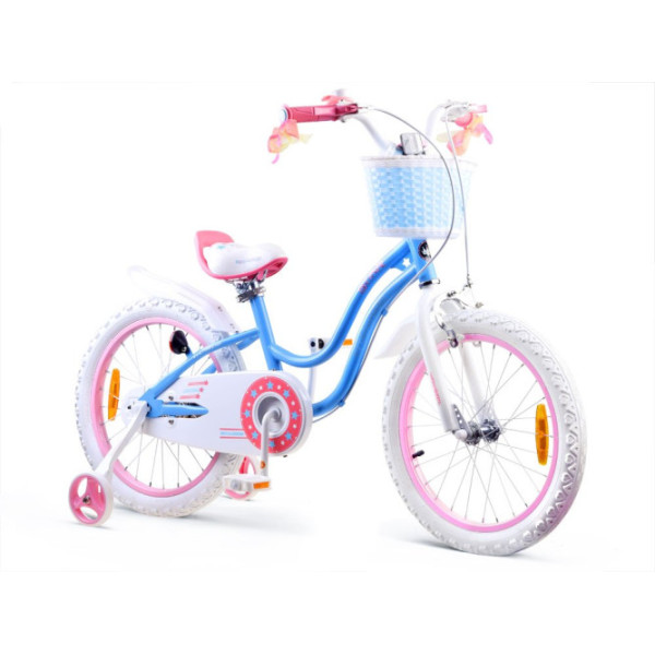 Велосипед RoyalBaby STAR GIRL 18" RB18G-1 з кошиком