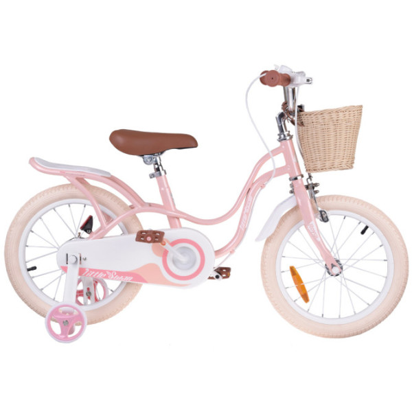 Дитячий велосипед RoyalBaby Little Swan 16'' RB16-18 з кошиком