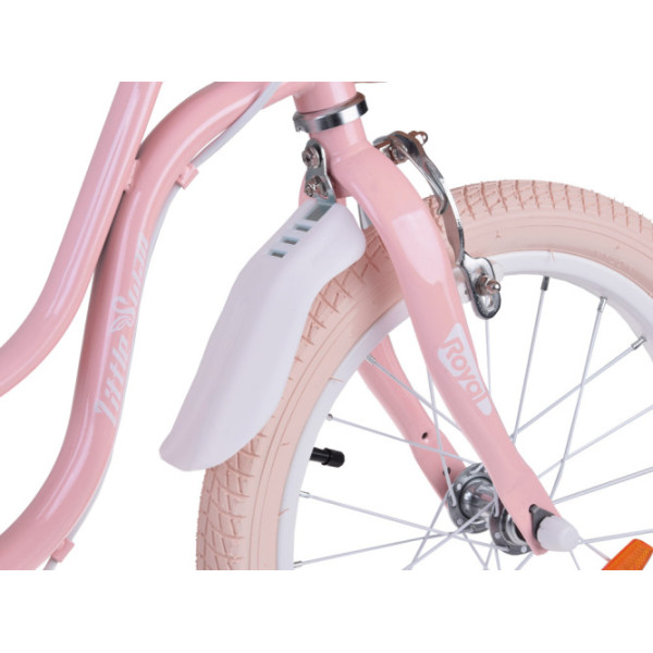 Дитячий велосипед RoyalBaby Little Swan 16'' RB16-18 з кошиком