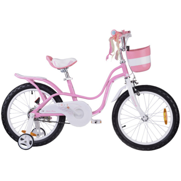Дитячий велосипед RoyalBaby Little Swan 18'' RB18-18 з кошиком