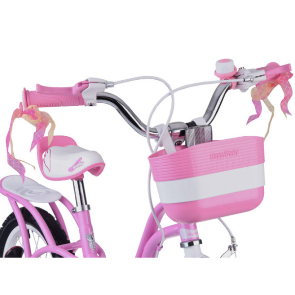 Дитячий велосипед RoyalBaby Little Swan 18'' RB18-18 з кошиком