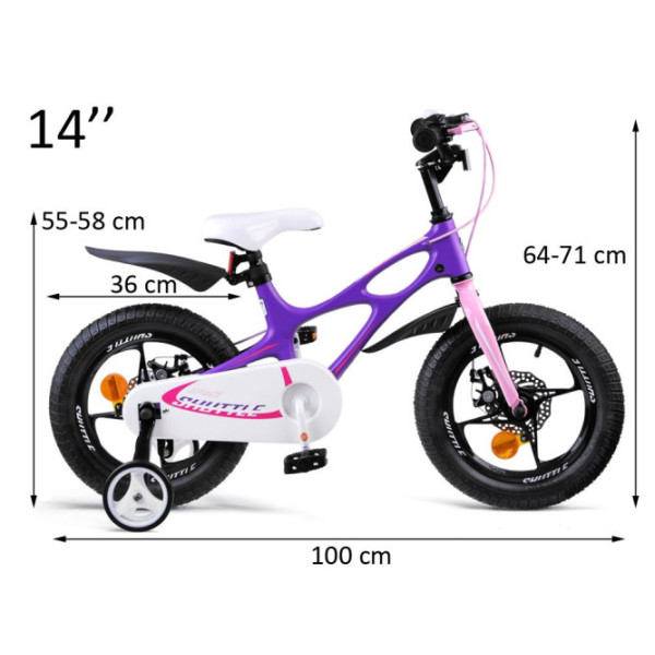 Дитячий велосипед RoyalBaby Space Shuttle 14'' RB14-22
