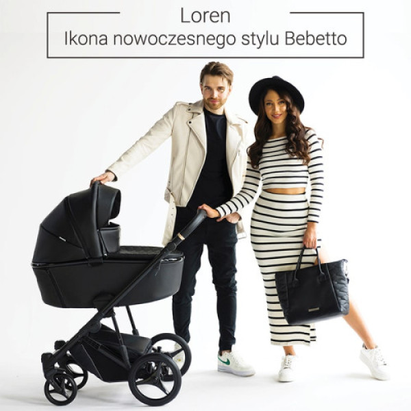 Коляска 2в1 Bebetto Loren Premium Class Sand