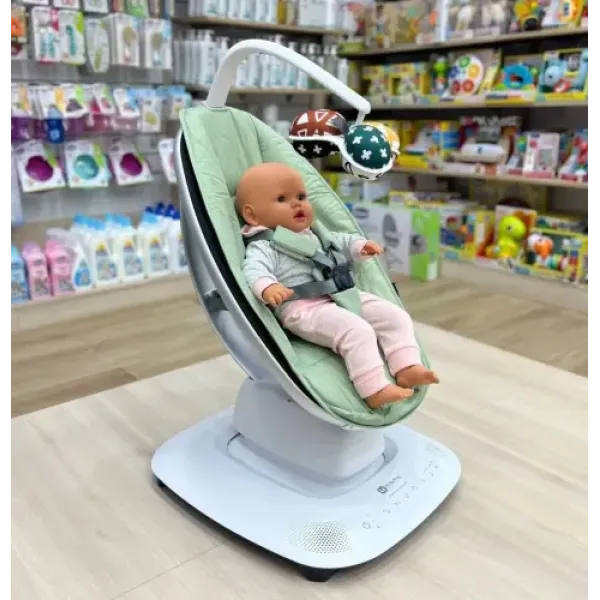 Кресло-качели 4Moms MamaRoo 5.0 Sage