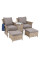 Комплект садових меблів HOME & GARDEN Milos Plus