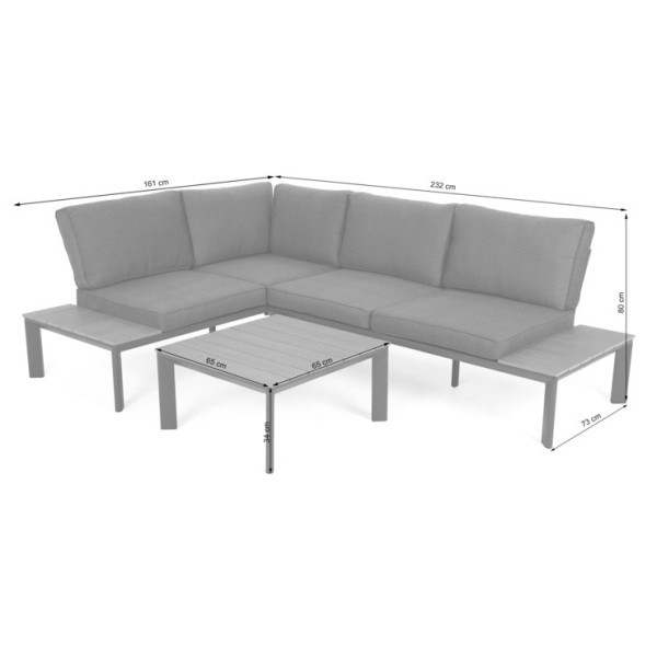 Комплект садових меблів HOME & GARDEN Nicea