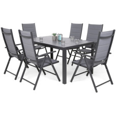 Набір садових меблів HOME & GARDEN Ibiza 150 стіл + 6 крісел