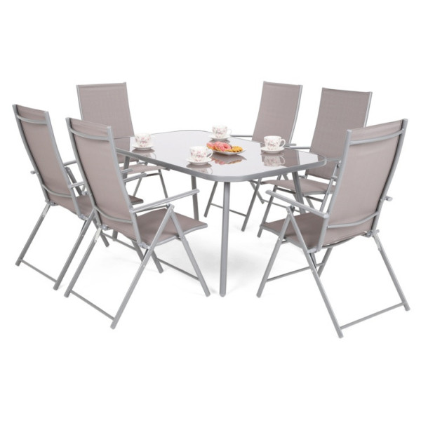 Набір садових меблів HOME & GARDEN Casablanca стіл + 6 крісел