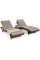 Комплект садових меблів HOME & GARDEN Bora Bora лежаки 2х + столик