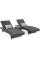 Комплект садових меблів HOME & GARDEN Bora Bora лежаки 2х + столик