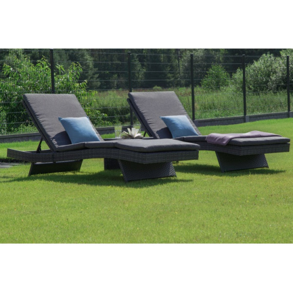 Комплект садових меблів HOME & GARDEN Bora Bora лежаки 2х + столик