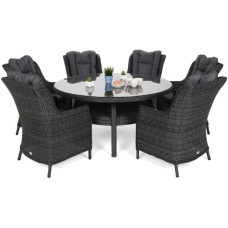 Набір садових меблів HOME & GARDEN Bristol Round Elegant стіл + 6 крісел