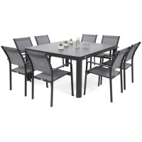 Набір садових меблів HOME & GARDEN Katania Square стіл + 8 крісел