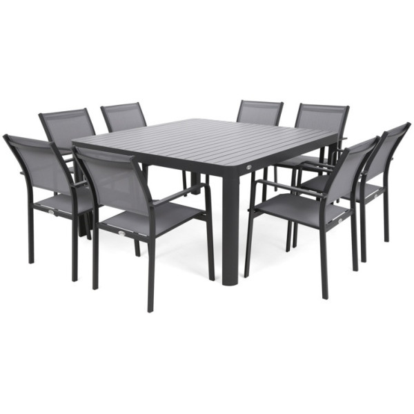 Набір садових меблів HOME & GARDEN Katania Square стіл + 8 крісел