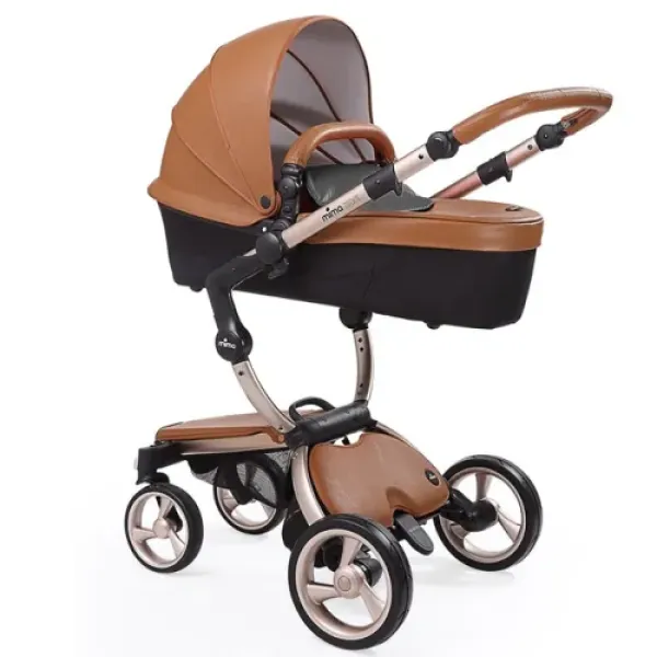 Коляска 2в1 Mima XARI 4G шасі  - Rose Gold