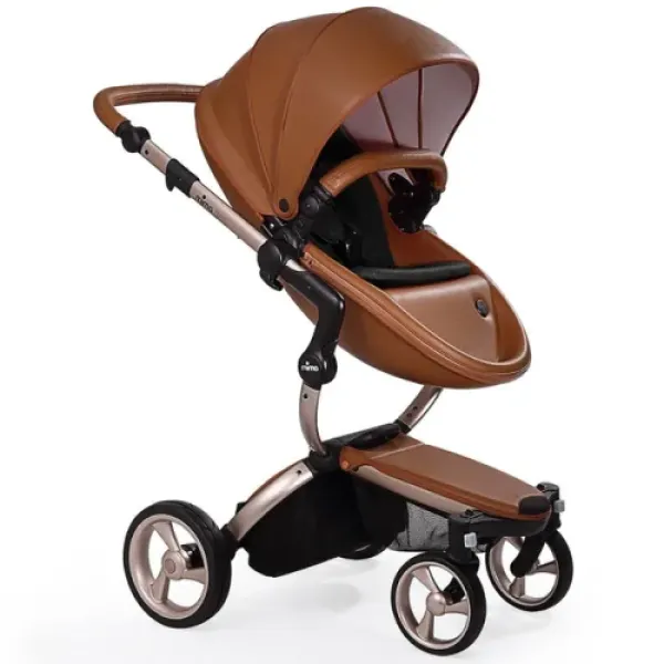 Коляска 2в1 Mima XARI 4G шасі  - Rose Gold