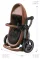 Коляска 2в1 Mima XARI 4G шасі  - Rose Gold