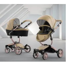 Коляска 2в1 Mima XARI 4G шасси - Rose Gold