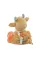 Плюшевая сенсорная игрушка NATTOU Корова Mila 45cm