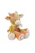 Плюшевая сенсорная игрушка NATTOU Корова Mila 45cm