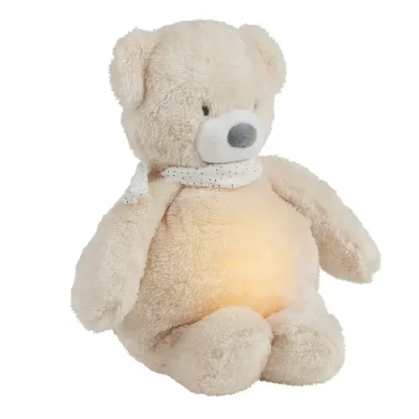 Плюшевая сенсорная игрушка NATTOU Sleepy Bear 4в1