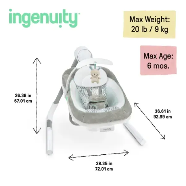 Крісло - гойдалка INGENUITY AnyWay Sway Spruce
