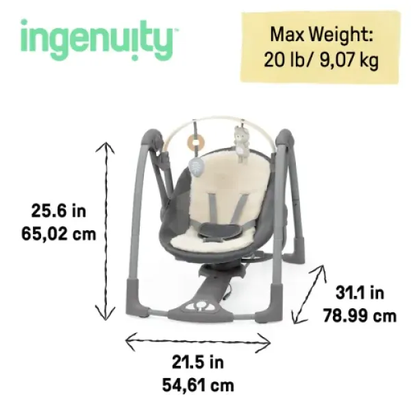 Крісло - гойдалка INGENUITY Every Season Swingn Go Wesley
