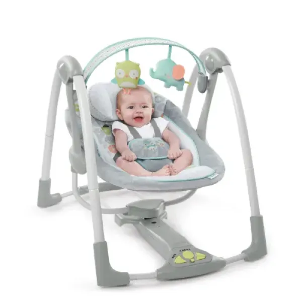 Кресло - качели INGENUITY Swingn Go Hugs & Hoots