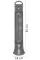 Уличный электрический обогреватель Focus Garden APUS Silver