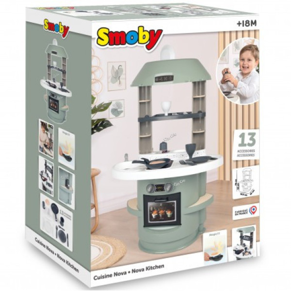 Детская кухня Smoby Nova 13 элем.