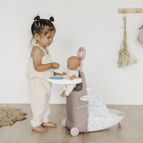 Дитяча валіза Smoby Baby Nurse з лялькою і ліжечком