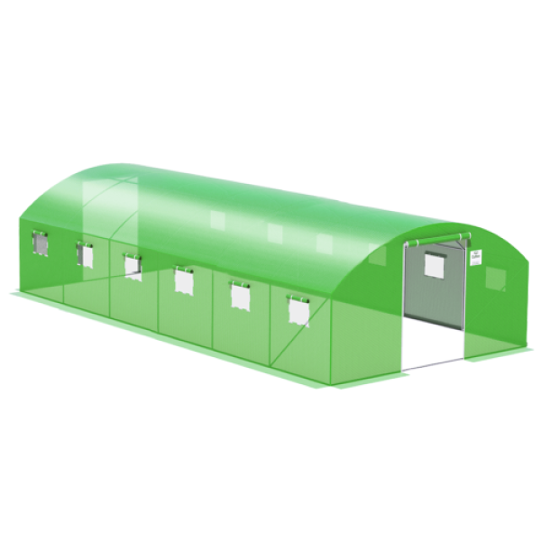 Садова теплиця-парник 32m2 Cultivo 4x8x2 Green