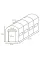 Садовая теплица-парник 18m2 Cultivo 3x6x2