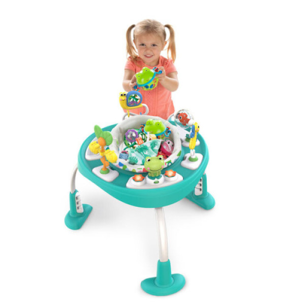 Інтерактивний стрибунець - столик 2в1 BRIGHT STARTS Bounce Baby Playful Pond