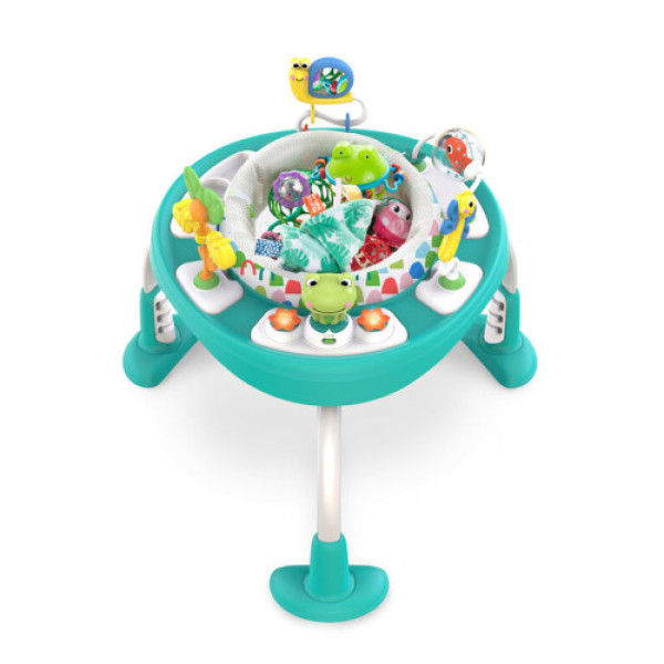 Інтерактивний стрибунець - столик 2в1 BRIGHT STARTS Bounce Baby Playful Pond