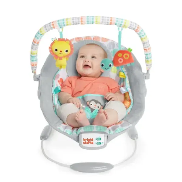 Шезлонг - качели BRIGHT STARTS Whimsical Wild