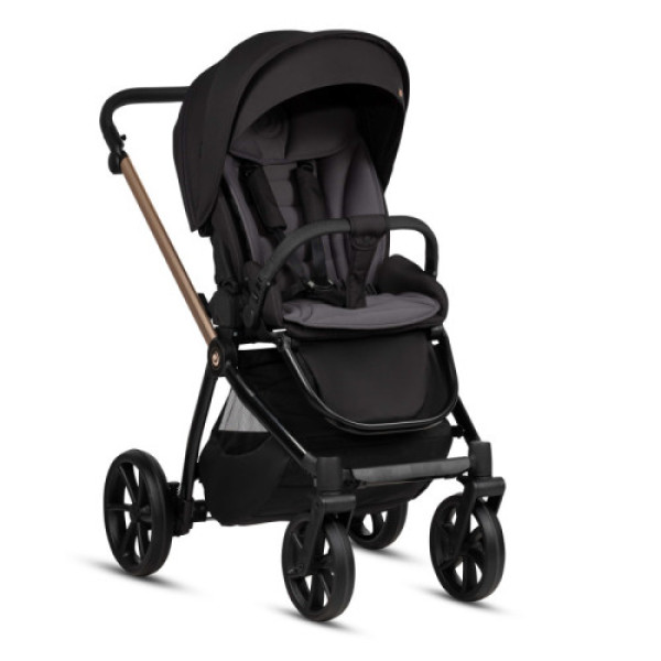 Коляска 2в1 Tutis Mio 3+ Black Colletion