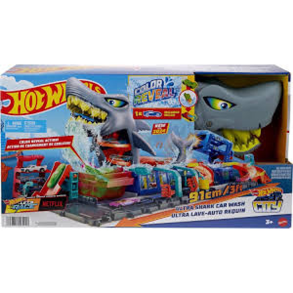 Автомийка Hot Wheels Акула City Ultra 1:64 HTN82